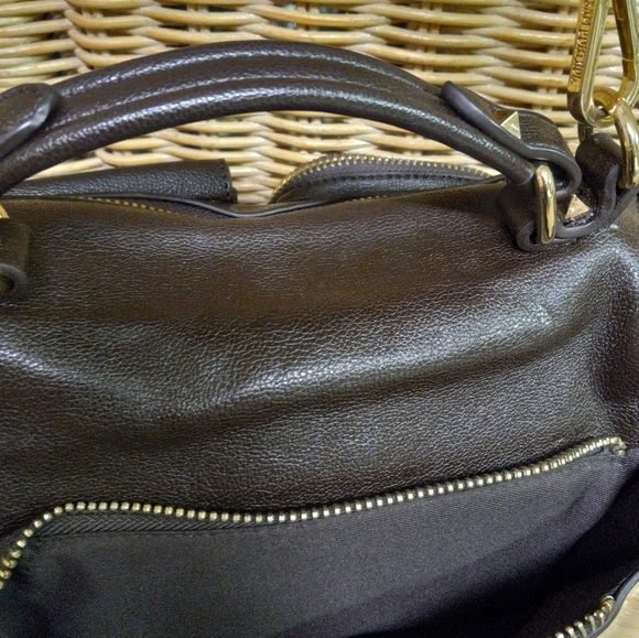 Dream Control Shouldbag Crossbody Brown, Studds, Satchel Gold Hardware - Picture 5 of 11